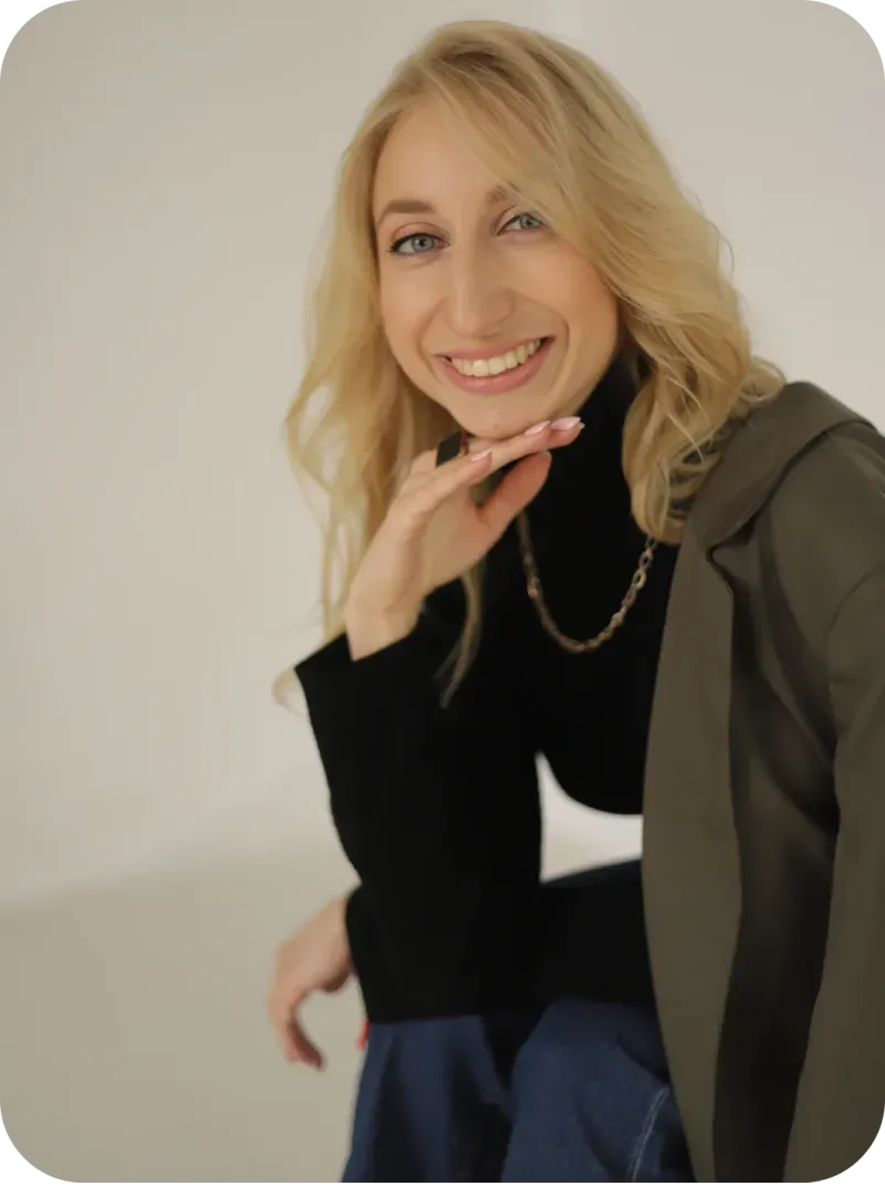 Iryna, certified psychologist at Clarity Compass